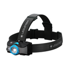 Ledlenser MH7 LED Stirnlampe 600 lm IPX4 Schwarz / Blau ( 502155 ) + 1x Akku + 1x Ladekabel