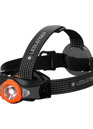 Linterna frontal LED Ledlenser MH11 1000 lm IPX4 negro / naranja (502166) + 1x batería + 1x cable de carga