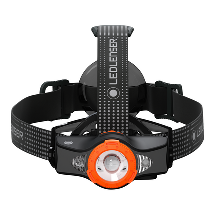 Ledlenser MH11 LED Lampada frontale 1000 lm IPX4 Nera / Arancione ( 502166 ) + 1x Batteria + 1x Cavo di carica