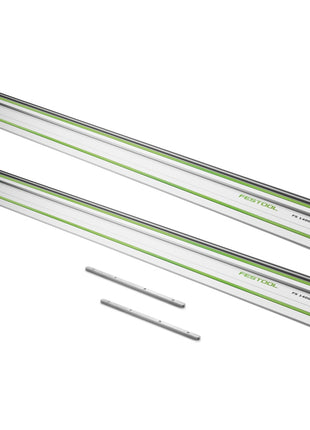 Festool FS 1080/2 Set 2x Führungsschiene 1080 mm ( 2x 491504 ) + 2x Verbindungsstück FSV ( 2x 482107 ) - Toolbrothers