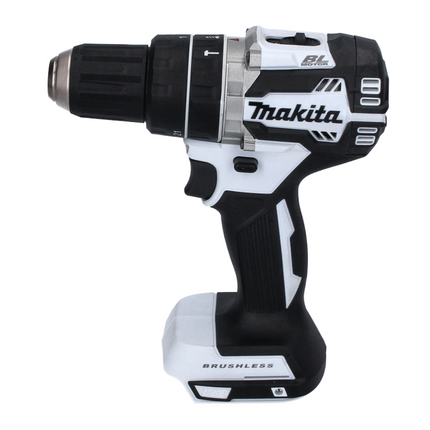 Makita DHP 484 F1J W Taladro percutor inalámbrico 18 V 54 Nm sin escobillas blanco + 1x batería 3,0 Ah + Makpac - sin cargador