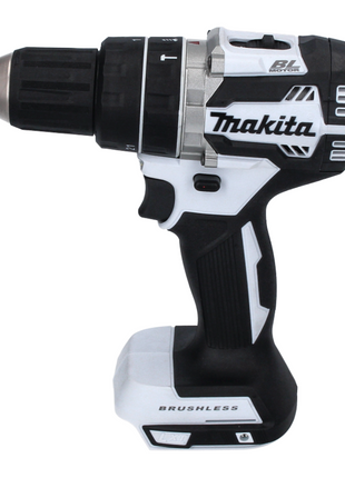 Makita DHP 484 M1J W perceuse à percussion sans fil 18 V 54 Nm sans balais blanc + 1x batterie 4,0 Ah + Makpac - sans chargeur