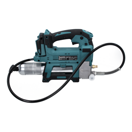 Makita DGP 180 F1 cordless grease gun 18 V 690 bar + 1x rechargeable battery 3.0 Ah - without charger