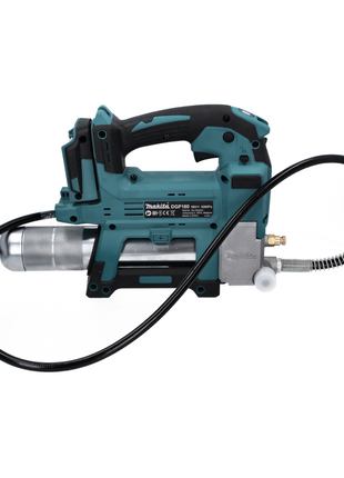 Makita DGP 180 RT1 Akku Fettpresse 18 V 690 bar + 1x Akku 5,0 Ah + Ladegerät