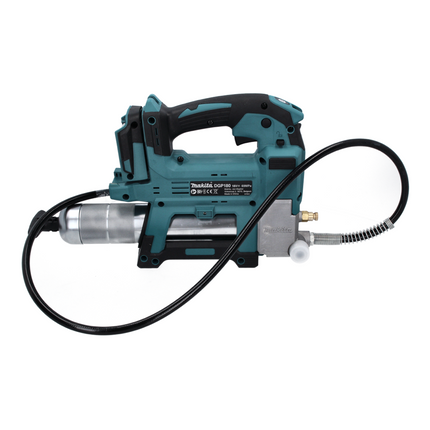 Makita DGP 180 RT1 Pistolet graisseur sans fil 18 V 690 bar + 1x Batterie 5,0 Ah + Chargeur