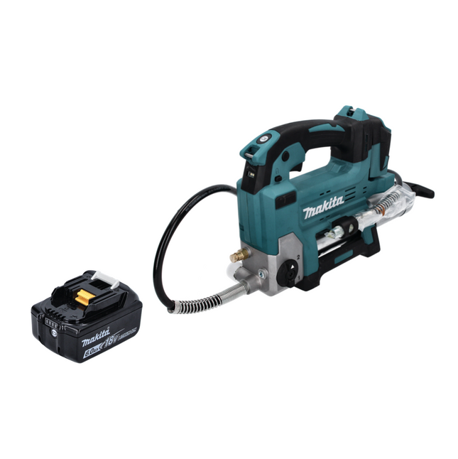 Makita DGP 180 G1 pistola de engrasar sin cable 18 V 690 bar + 1x batería recargable 6,0 Ah - sin cargador