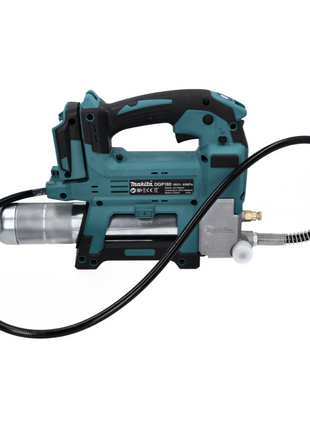 Pistolet graisseur à batterie Makita DGP 180 RG 18 V 690 bar + 2x batteries 6,0 Ah + chargeur