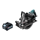 Makita RS 002 GD1 Cordless circular saw 40 V max. 260 mm brushless + 1x battery 2.5 Ah - without charger