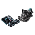 Makita RS 002 GD2 Akku Handkreissäge 40 V max. 260 mm Brushless + 2x Akku 2,5 Ah + Ladegerät