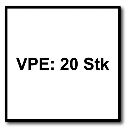 Mirka Abranet Max Flap disc T29 Set 125 mm 22 mm ALOX 60 20 Stück ( 20x 8896700160 ) Fächerscheibe für Aluminium, Verbundstoffe, Lack - Toolbrothers