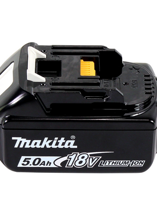 Lijadora de cuello largo a batería Makita DSL 800 T1X 18 V 225 mm sin escobillas + 1x batería 5,0 Ah + accesorios + bolsa - sin cargador