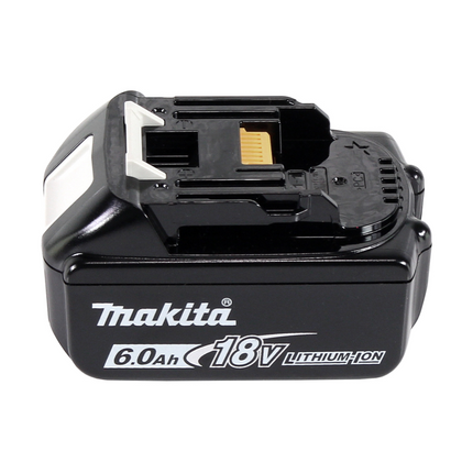 Lijadora de cuello largo a batería Makita DSL 800 G1X 18 V 225 mm sin escobillas + 1x batería 6,0 Ah + accesorios + bolsa - sin cargador
