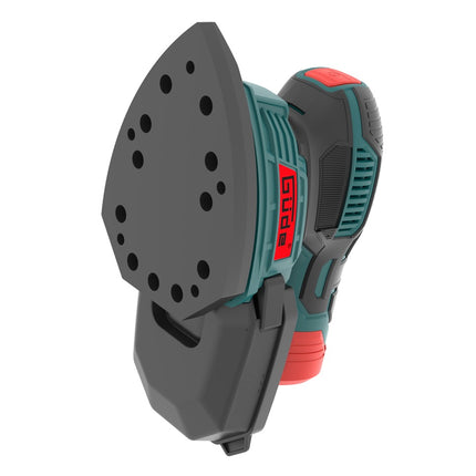 Güde DSA 12-201-24 Akku Deltaschleifer 12 V 137 x 96 mm ( 58802 ) + 1x Akku 2,0 Ah + Ladegerät