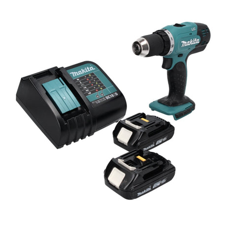 Makita DDF 453 SYX4 Akku Bohrschrauber 18 V 42 Nm + 2x Akku 1,5 Ah + Ladegerät - Toolbrothers