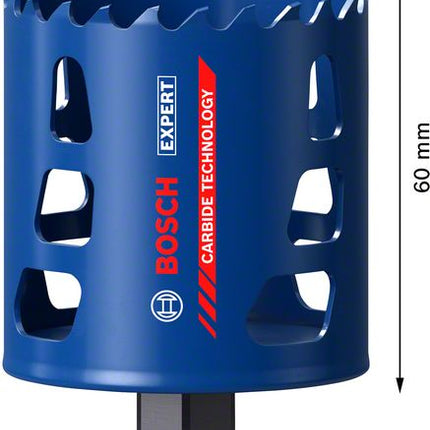 Bosch EXPERT Tough Material Lochsäge 64 x 60 mm Carbide ( 2608900430 ) Universal - Nachfolger von 2608594174 - Toolbrothers