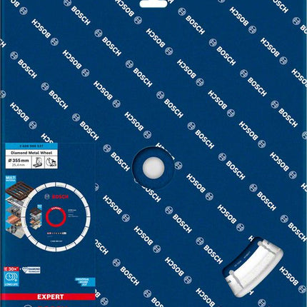 Bosch Expert Diamond Metal Wheel Trennscheibe 355 x 25,4 mm ( 2608900537 ) Diamond Technology für Kappsägen / Benzinsägen