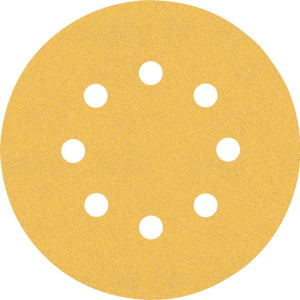 Papel de lija Bosch EXPERT C470 125 mm 8 agujeros G 120 50 piezas (2608900912) para lijadoras excéntricas