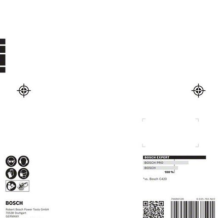 Bosch Expert M480 Starter Set Netzstruktur Schleifblatt Set 7 tlg. 150 mm ( 2608901203 ) Netzschleifmittel für Exzenterschleifer