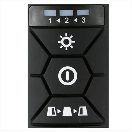 Makita DML 810 PM cordless LED area light 18 / 36 V (2 x 18 V) 5500 lm IP54 + 2x battery 4.0 Ah + double charger