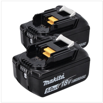Makita DML 810 T cordless LED area light 18 / 36 V (2 x 18 V) 5500 lm IP54 + 2x battery 5.0 Ah - without charger
