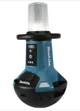 Luz de área LED con batería Makita DML 810 PG 18 / 36 V (2 x 18 V) 5500 lm IP54 + 2x baterías 6,0 Ah + cargador doble