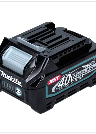 Makita UR 003 GD101 Akku Freischneider 40 V Brushless IPX4 + Akku 2,5 Ah + Schultergurt + Messerkopf + Fadenkopf + Schlagmesser + Tasche - ohne Ladegerät