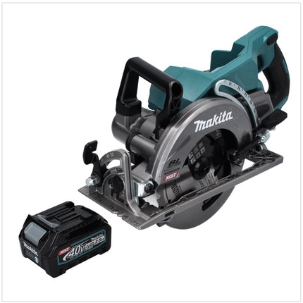 Makita RS 001 GD1 Sega circolare a batteria 40 V max. 185 mm Brushless + 1x batteria 2,5 Ah - senza caricabatteria