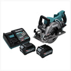 Makita RS 001 GD2 Akku Handkreissäge 40 V max. 185 mm Brushless + 2x Akku 2,5 Ah + Ladegerät