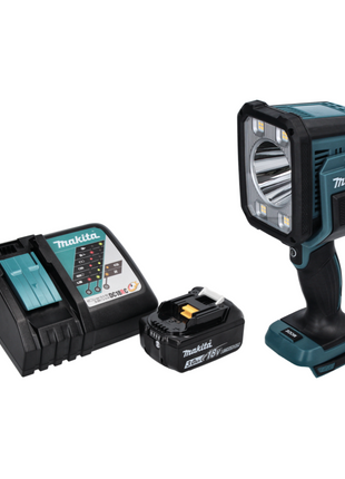 Makita DML 812 RF1 Akku LED Handstrahler Taschen Lampe 18 V 1250 lm + 1x Akku 3,0 Ah + Ladegerät