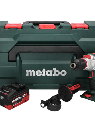 Metabo SB 18 LTX BL I taladro percutor inalámbrico 18 V 130 Nm sin escobillas + 1x batería 5,5 Ah + metaBOX - sin cargador