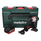 Metabo SB 18 LTX BL I taladro percutor inalámbrico 18 V 130 Nm sin escobillas + 1x batería 5,5 Ah + metaBOX - sin cargador