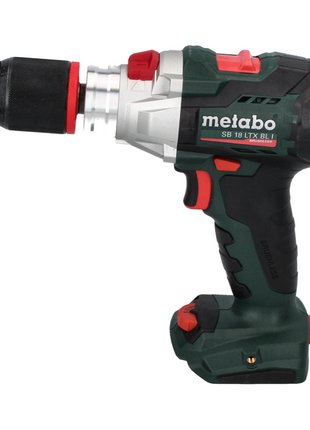 Metabo SB 18 LTX BL I taladro percutor inalámbrico 18 V 130 Nm sin escobillas + 1x batería 5,5 Ah + metaBOX - sin cargador