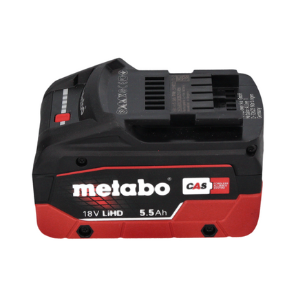 Metabo SB 18 LTX BL I 130 Nm 18 V taladradora percutora sin cable y sin escobillas + 1x batería 5,5 Ah + maletín MetaBOX - sin cargador