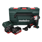 Metabo SB 18 LTX BL I Taladradora de percusión sin cable 18 V 130 Nm sin escobillas + 2x batería recargable 5,5 Ah + cargador + metaBOX