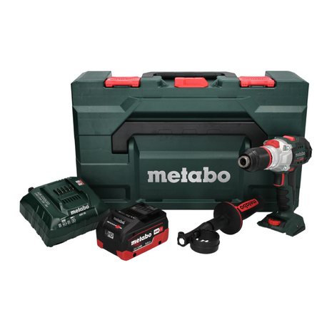 Metabo SB 18 LTX BL I Perceuse-visseuse à percussion sans fil 130 Nm 18V + 1x Batterie 8,0 Ah + Chargeur + Coffret MetaBOX