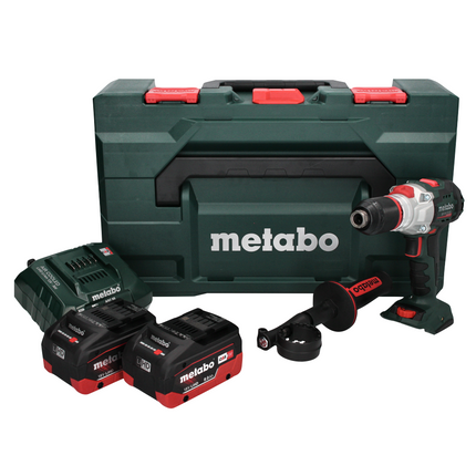 Metabo SB 18 LTX BL I Trapano a percussione a batteria 18 V 130 Nm brushless + 2x batteria 8,0 Ah + caricabatterie + metaBOX