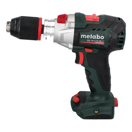 Metabo SB 18 LTX BL I Trapano a percussione a batteria 18 V 130 Nm brushless + 2x batteria 8,0 Ah + caricabatterie + metaBOX