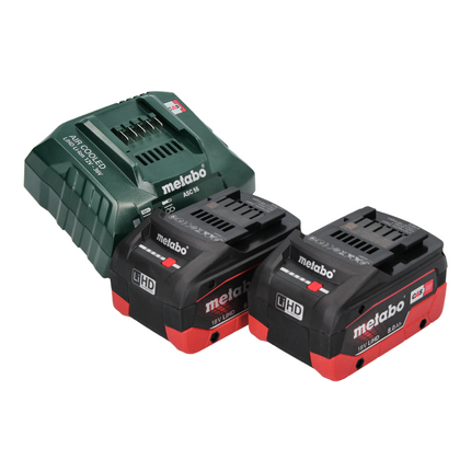 Metabo SB 18 LTX BL I Trapano a percussione a batteria 18 V 130 Nm brushless + 2x batteria 8,0 Ah + caricabatterie + metaBOX