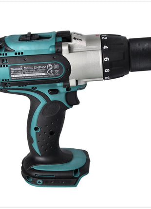 Makita DHP 451 RG1 taladro percutor inalámbrico 18 V 80 Nm + 1x batería 6,0 Ah + cargador