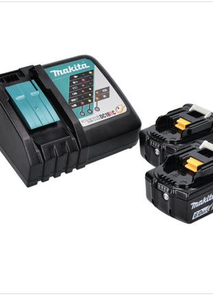 Makita DHP 451 RG Perceuse-visseuse à percussion sans fil 80 Nm 18V + 2x Batteries 6,0 Ah + Chargeur