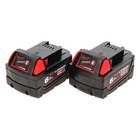 Milwaukee M18 B6 Set de batteries 2x 6,0 Ah / 6000 mAh 18V (2x 4932451244)