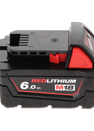 Milwaukee M18 NRG-602 Set de démarrage : 2x Batteries 6,0 Ah / 6000 mAh 18V  + Chargeur (4932451079) (2x 4932451244)