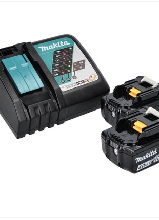 Makita DHP 482 RM Akku Schlagbohrschrauber 18 V 62 Nm + 2x Akku 4,0 Ah + Ladegerät - Toolbrothers