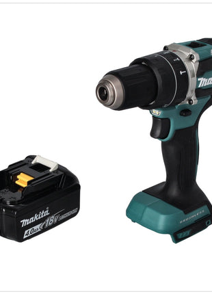 Makita DHP 484 M1 Akku Schlagbohrschrauber 18 V 54 Nm Brushless + 1x Akku 4,0 Ah - ohne Ladegerät