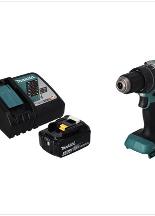 Makita DHP 484 RM1 taladro percutor inalámbrico 18 V 54 Nm sin escobillas + 1x batería 4,0 Ah + cargador