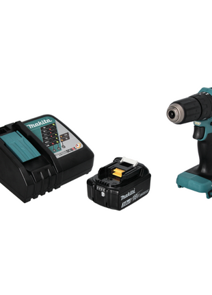 Makita DHP 483 RF1 perceuse à percussion sans fil 18 V 40 Nm sans balais + 1 batterie 3,0 Ah + chargeur