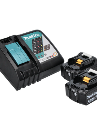 Makita DHP 483 RF perceuse à percussion sans fil 18 V 40 Nm sans balais + 2 batteries 3,0 Ah + chargeur