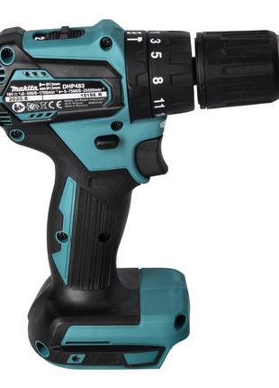 Makita DHP 483 RF perceuse à percussion sans fil 18 V 40 Nm sans balais + 2 batteries 3,0 Ah + chargeur