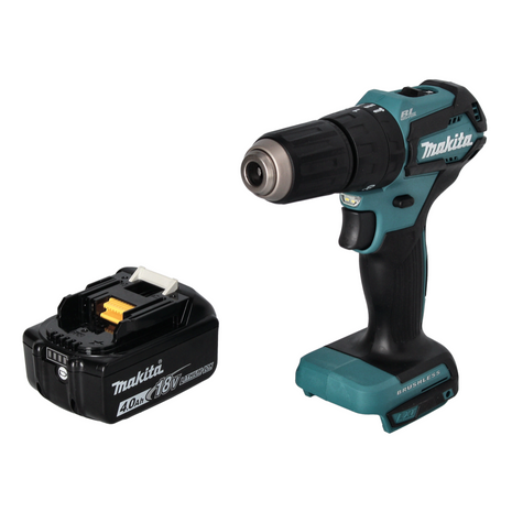 Trapano avvitatore a percussione senza filo Makita DHP 483 M1 18 V 40 Nm Brushless + 1x batteria 4,0 Ah - senza caricabatterie