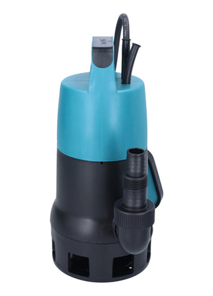 Makita PF 0410 bomba sumergible eléctrica agua limpia/sucia 400 vatios 8.400 l/h 5 m de profundidad